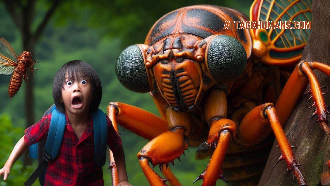 Do Cicadas Attack Humans